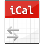 ical import/export 2.4 android application logo